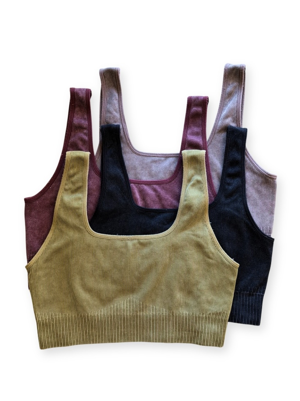 Target JoyLab Ribbed Seamless Sports Bra Bundle Lot of 4 | Women's Medium